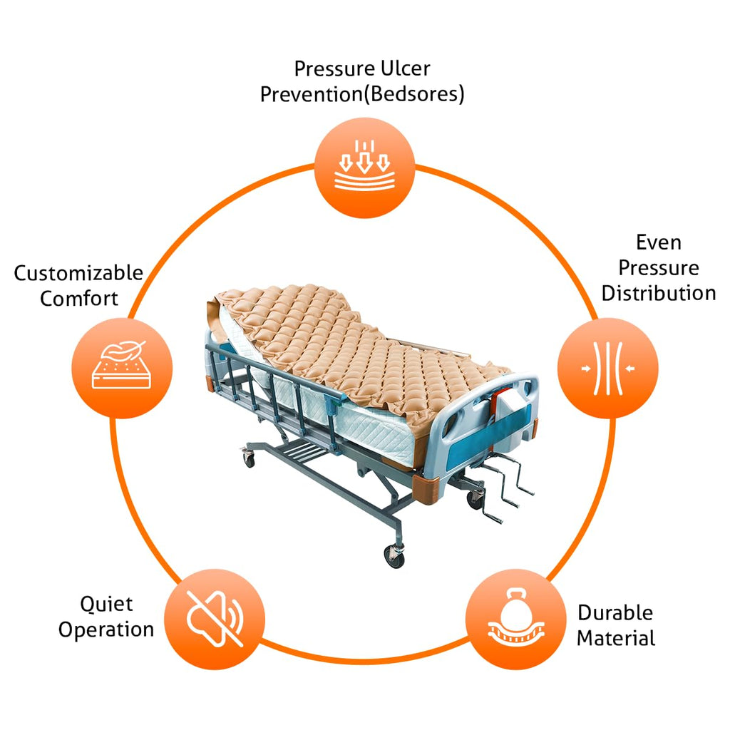 BPL Medical Technologies Air Mattress Therapy for Bed Sores Anti-Decubitus|Bubble Mattress