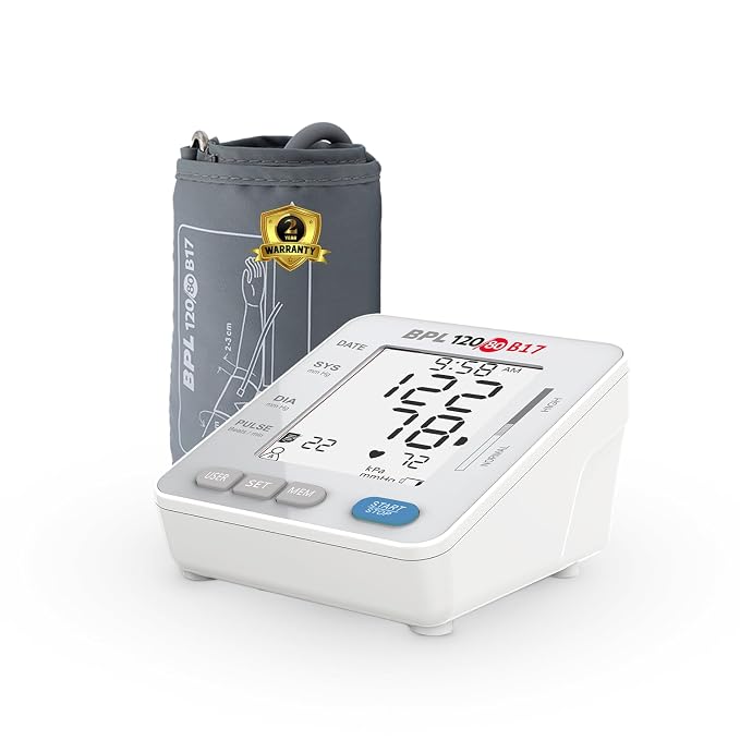 BPL Medical Technologies B17 Digital Blood Pressure Monitor with USB, LCD Display