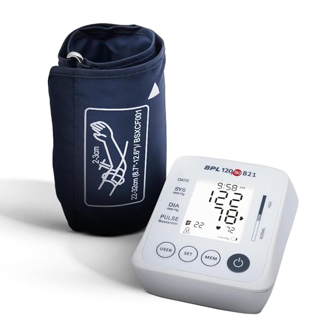 BPL Medical Technologies B21 Digital Blood Pressure Monitor Fully Automatic BP Checking Machine