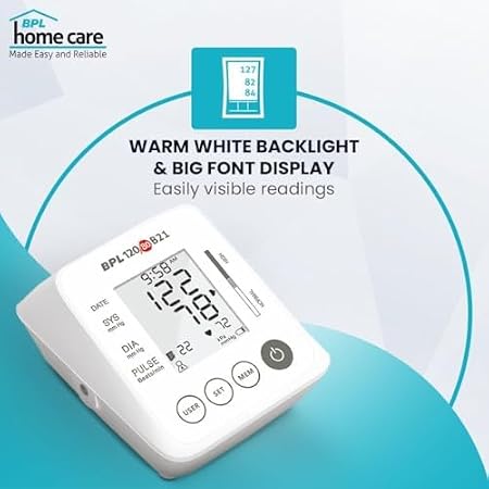 BPL Medical Technologies B21 Digital Blood Pressure Monitor Fully Automatic BP Checking Machine
