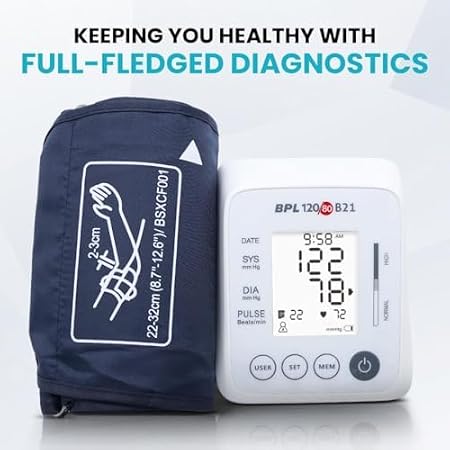 BPL Medical Technologies B21 Digital Blood Pressure Monitor Fully Automatic BP Checking Machine