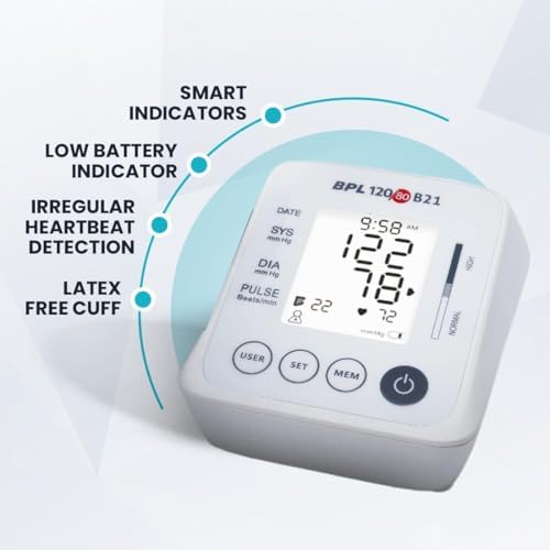 BPL Medical Technologies B21 Digital Blood Pressure Monitor Fully Automatic BP Checking Machine