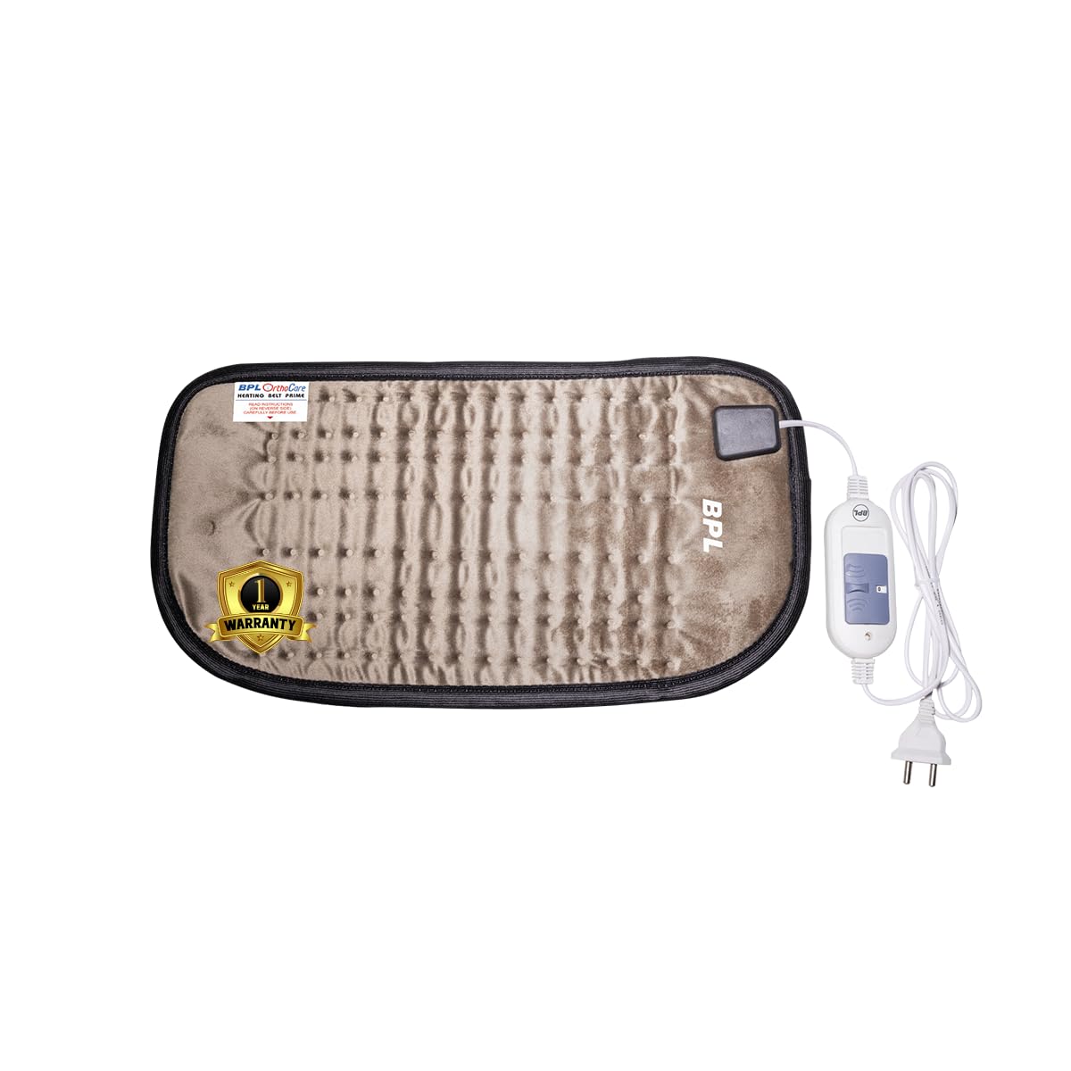 BPL Medical Technologies OrthoCare Orthopaedic Electric Heating Pad for Lower Back Pain, Lumbar, Shoulder & Knee Pain & Period Cramps Relief