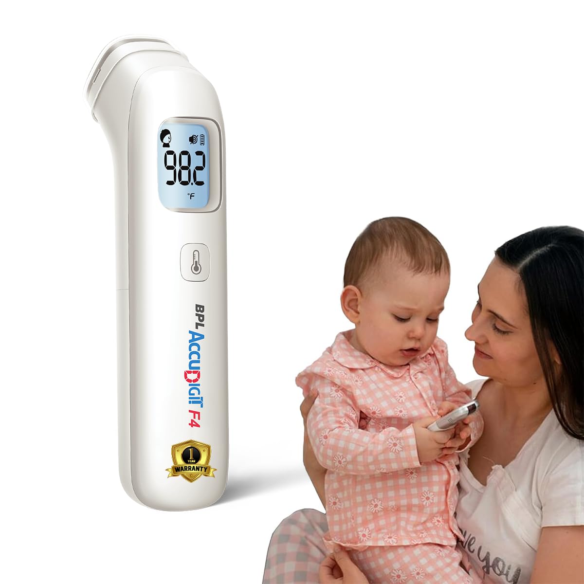 BPL Medical Technologies Accudigit F4 Non Contact Infrared Thermometer
