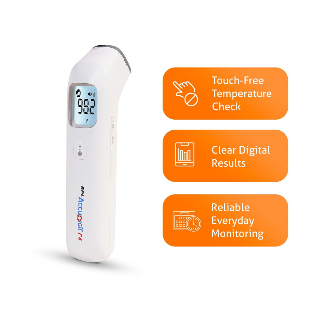 BPL Medical Technologies Accudigit F4 Non Contact Infrared Thermometer