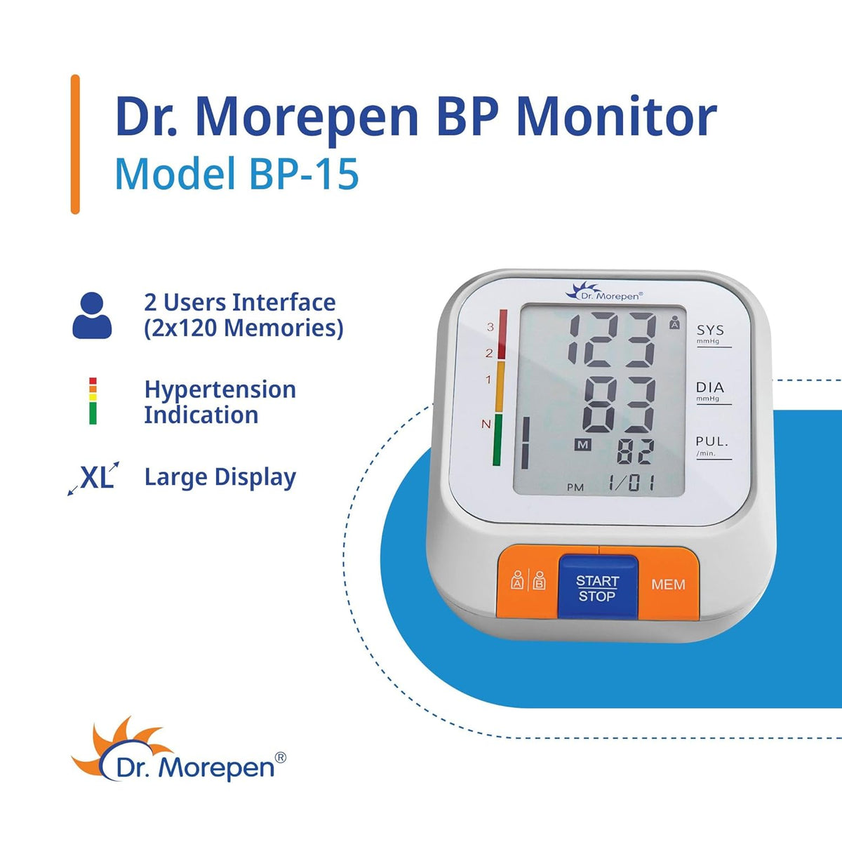 DR. MOREPEN - BP15 BP Monitor