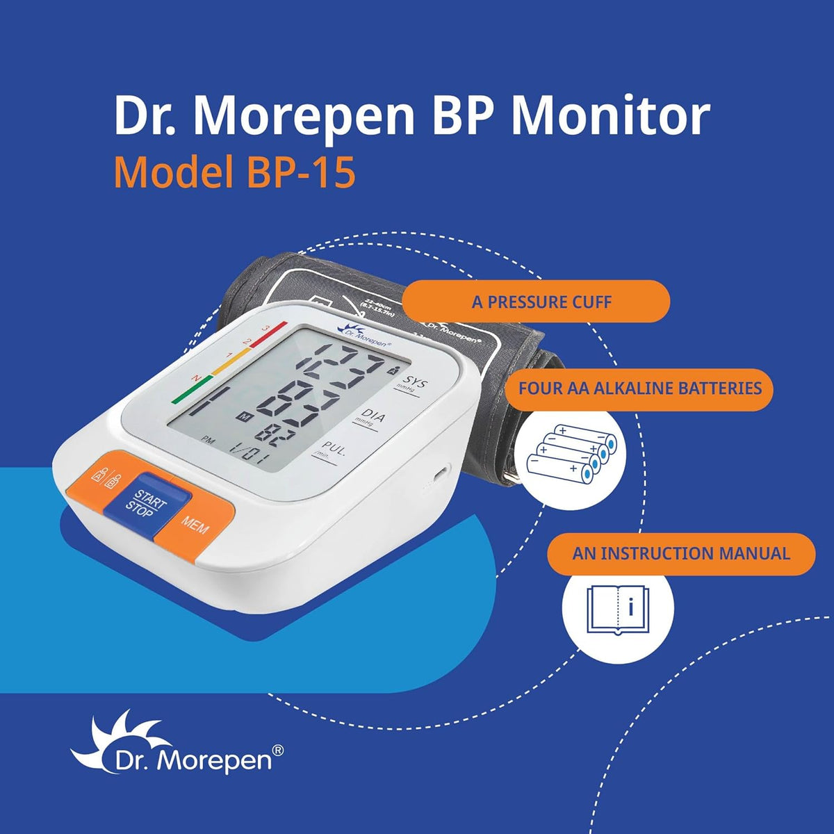 DR. MOREPEN - BP15 BP Monitor