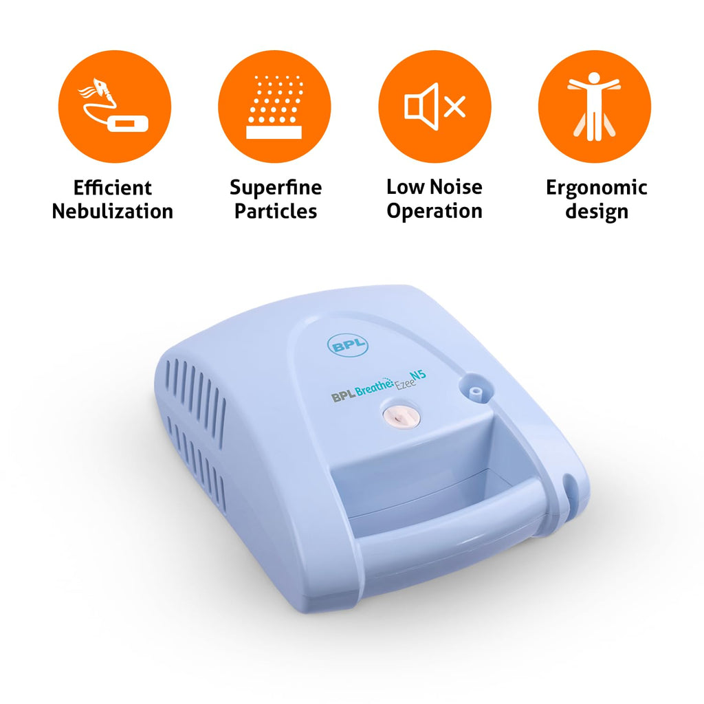 BPL Medical Technologies Breathe Ezee Nebulizer Machine Kit (N5)