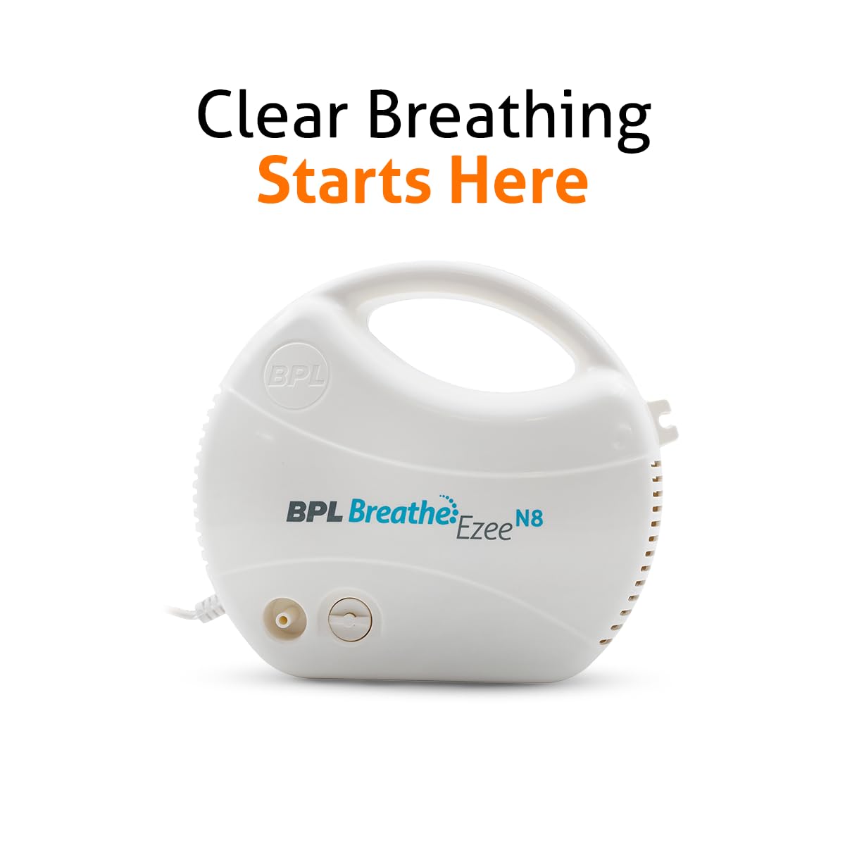 BPL Medical Technologies Breathe Ezee N8 Nebulizer Low Noise Compressor