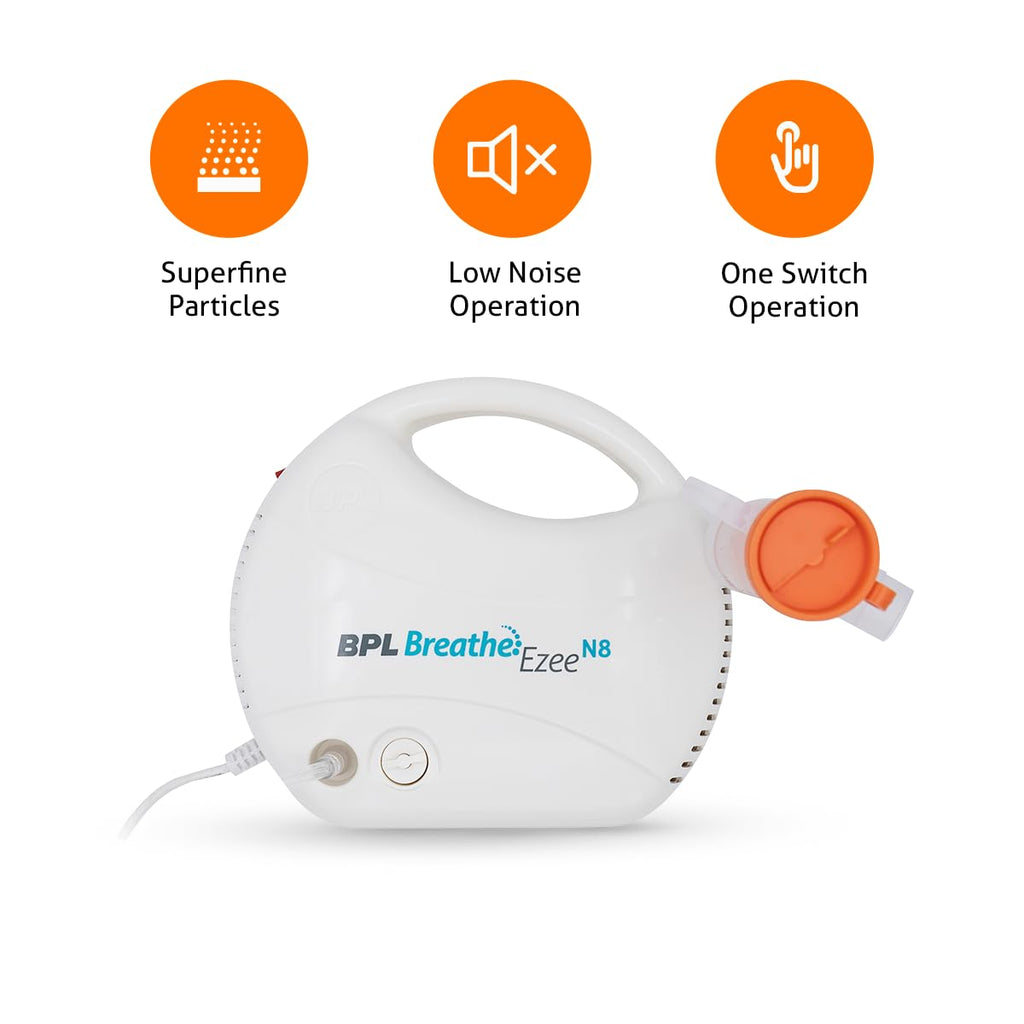 BPL Medical Technologies Breathe Ezee N8 Nebulizer Low Noise Compressor