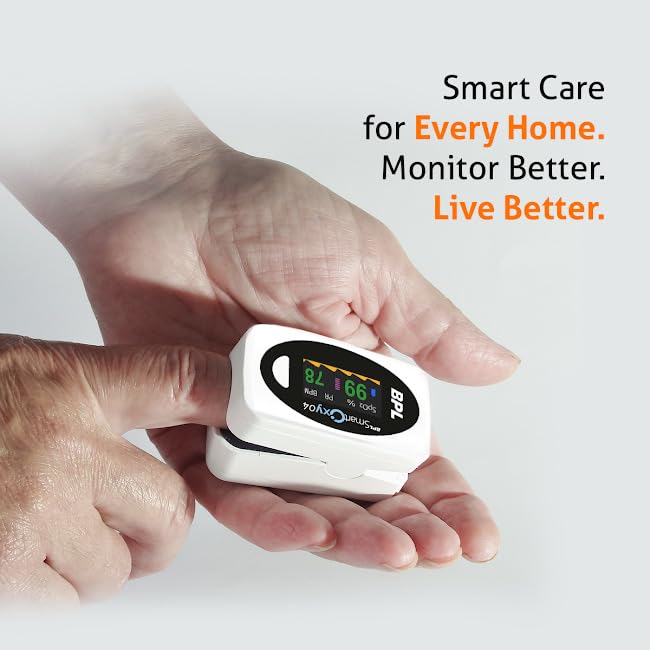 BPL Medical Technologies Smart Oxy 04 Tip Pulse Oximeter |High Accuracy|SPO2