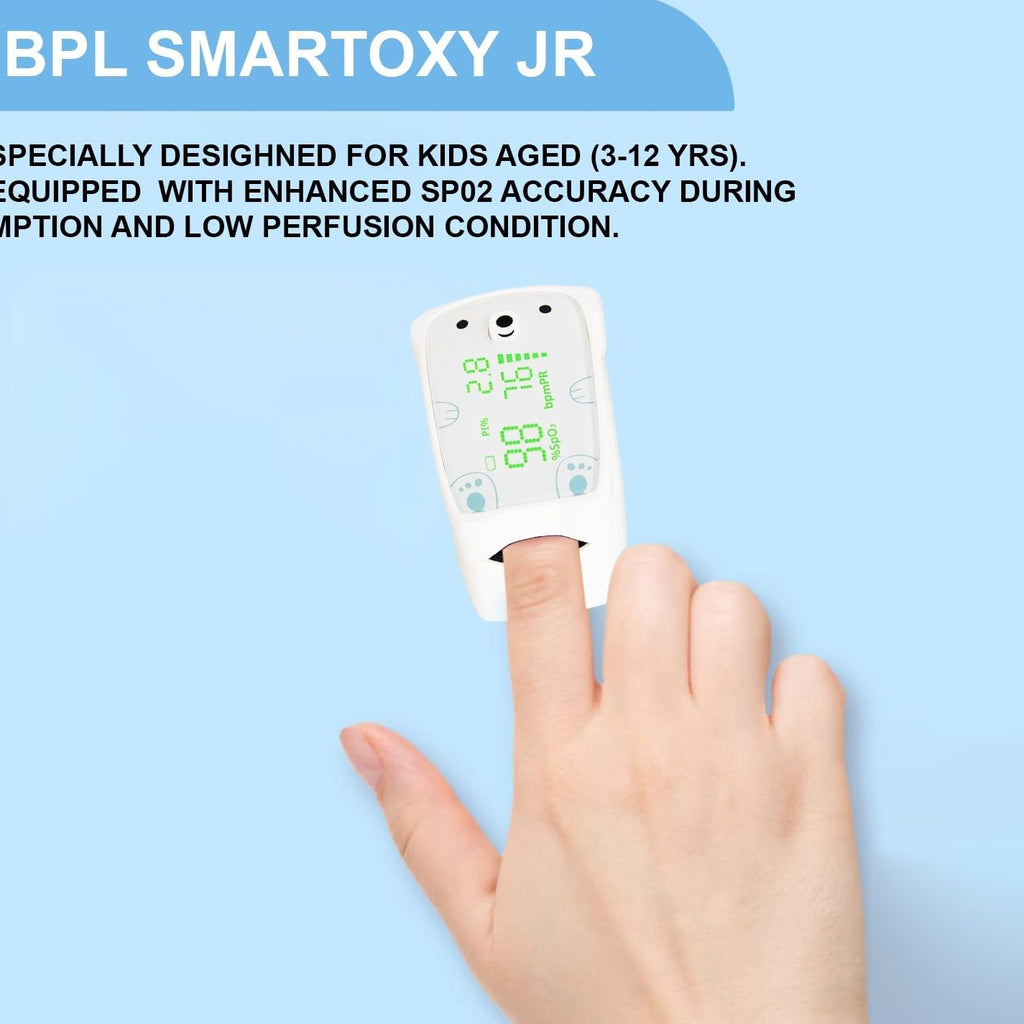 BPL Medical Technologies Smart Oxy Junior Fingertip Pulse Oximeter for Children
