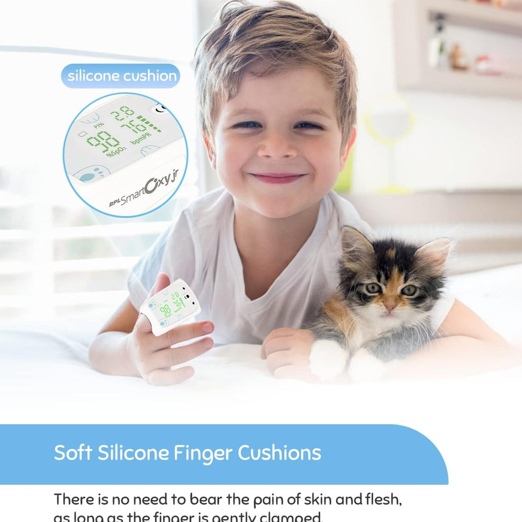 BPL Medical Technologies Smart Oxy Junior Fingertip Pulse Oximeter for Children