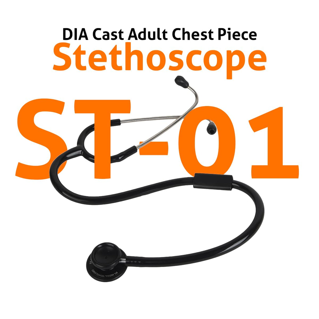 BPL Medical Technologies ST-01 DIA Cast Adult Chest Piece Stethoscope|High Acoustic Level, Versatile Chestpiece for Adult & Pediatric Use