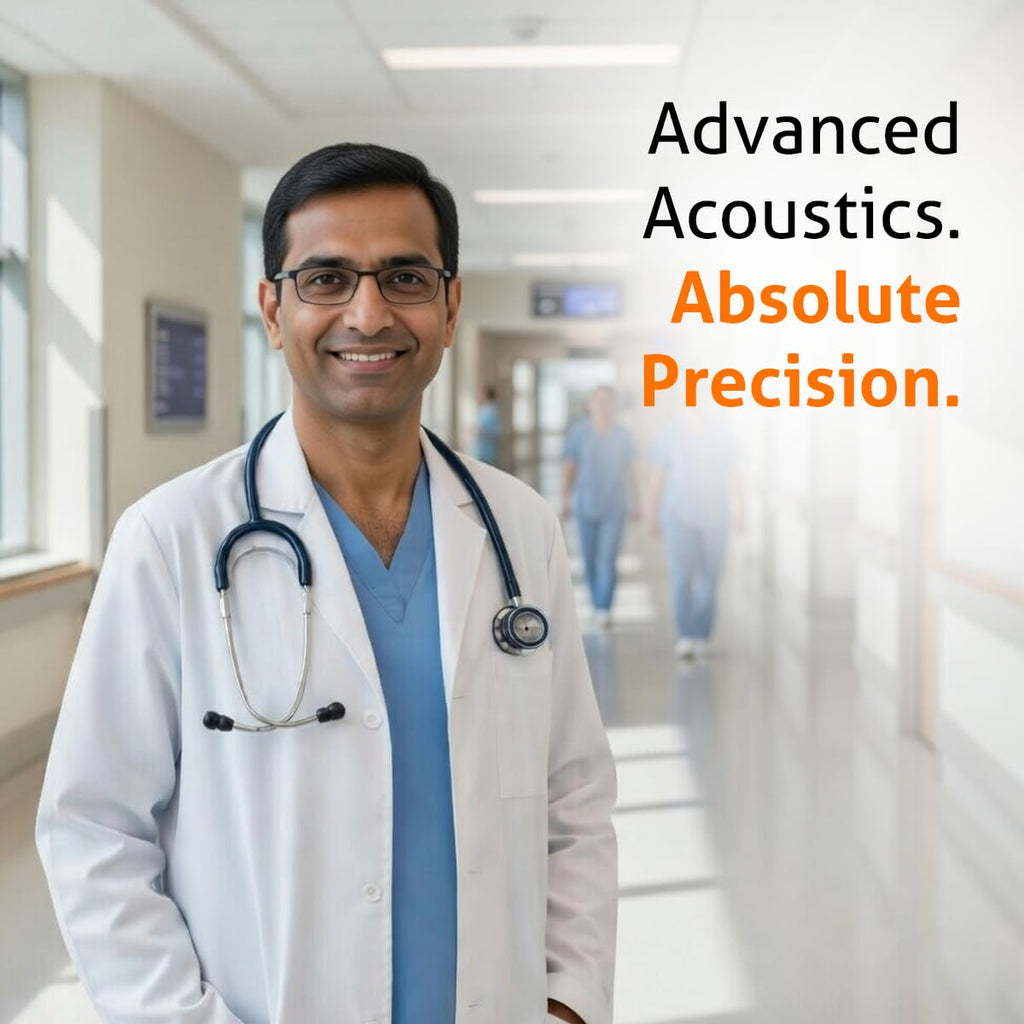 BPL Medical Technologies ST-03 Brass Dual Adult Chest Piece Stethoscope|High Acoustic Level, Versatile Chestpiece for Adult & Pediatric Use