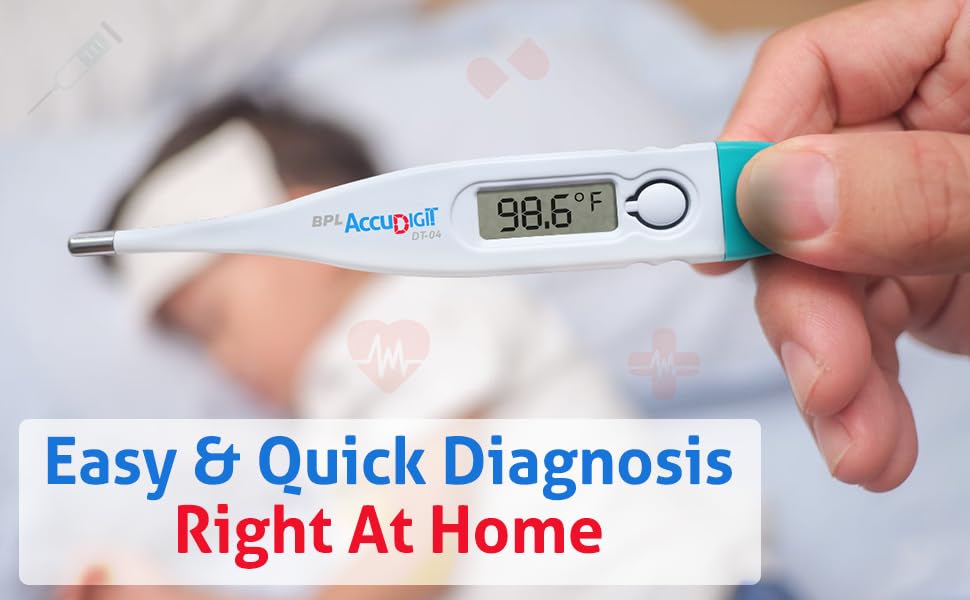 BPL Medical Technologies Accudigit DT04 Digital Thermometer